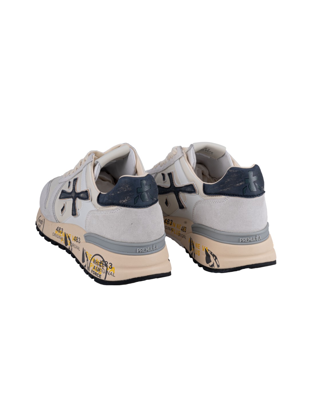 shop PREMIATA  Scarpa: Premiata sneakers "Mick 6873".
Logo all'esterno.
Scritta PREMIATA all'interno.
Nome del modello sull'etichetta.
Composizione: Suola: 30% gomma 65% eva 5% tpu tomaia: 25% pelle di vitello 5% pelle di pecora 55% pa 15% pu fodera: 86% pelle di capra 14% pu.
Made in Vietnam.. MICK 6873-BI number 9037539